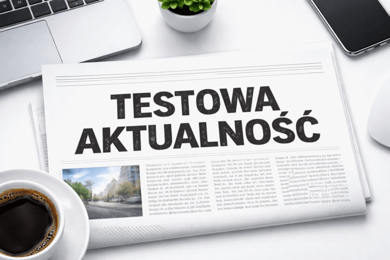 Trzecia testowa aktualność na&nbsp;stronie